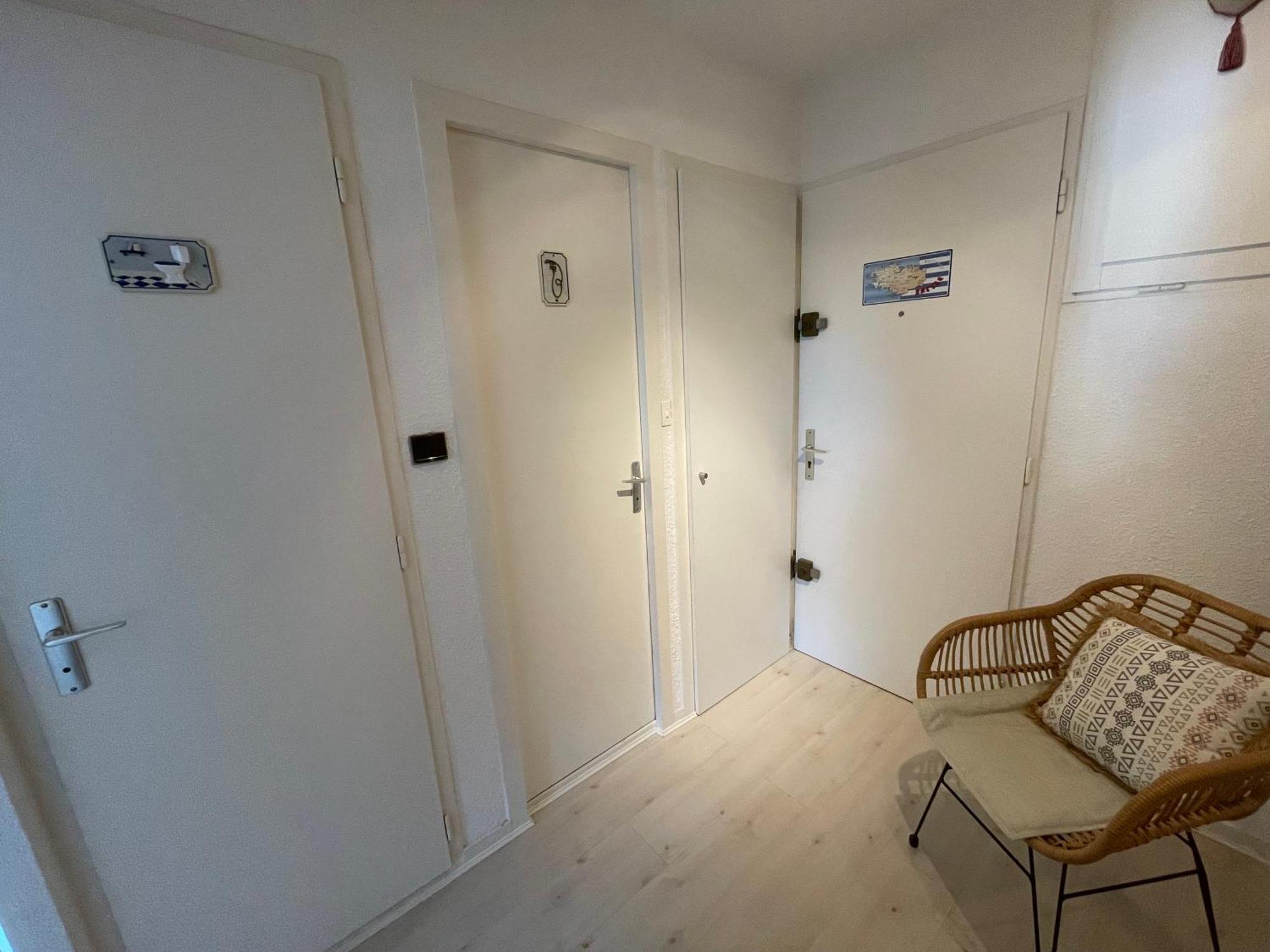 Studio Lumineux Avec Belle Terrasse Sur Espaces Verts, 100M Plage Carnac Exterior foto